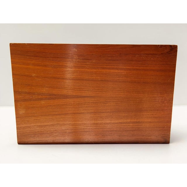 Vinyl Record Storage Side Table, 1960s For Sale - Image 9 of 12