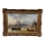 19th Century Oil on Board "Rochester Castle" For Sale