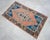 Front of Kitchen Sink Rug Hand Made Small Turkish Rug Bath Mat Faded Mini Rugs 2'2" X 3'10" For Sale - Image 11 of 14