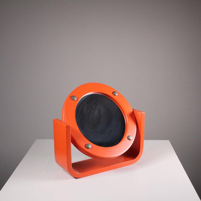 1960s Orange Table Mirror, 1960s For Sale - Image 5 of 6
