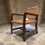 Clara Porset Style Armchair, Red Pine Wood & Seagrass, Mexico, 1940s For Sale - Image 12 of 14