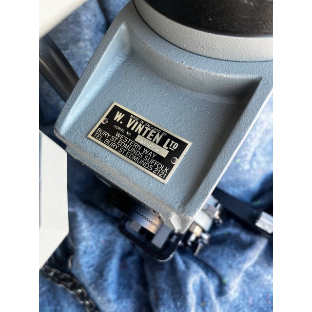 Vinten Professional Broadcasting Tri-Track Dolly & Jib Arm With Post Head Camera Base For Sale - Image 12 of 12