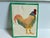 Late 20th Century Napa Artist Sherman Nobleman Fine Art Hand Painted Rooster on Ceramic – 9.5" X 12" For Sale - Image 6 of 11