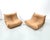Vintage Togo Chairs in Camel Leather by Michel Ducaroy for Ligne Roset, Set of 2 For Sale - Image 7 of 11