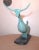 1980s Large Modern Itzik Benshalom Bull Figural Marble Patinated Bronze Statue #8/9 For Sale - Image 4 of 11