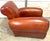 Modern Oversized French Modern Leather Club Chair, France, Circa 1960s For Sale - Image 3 of 18