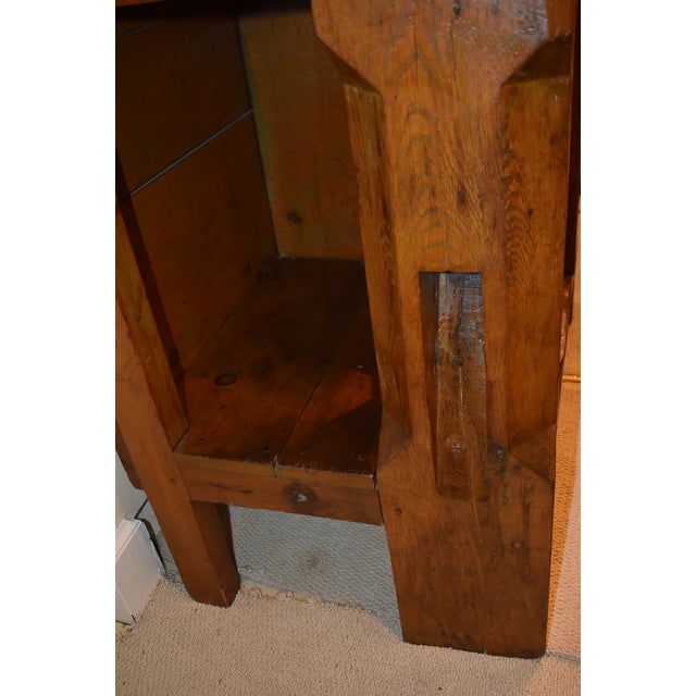 19th Century American Country Workbench, 19th Century For Sale - Image 5 of 10