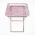 French French, Vintage, Purple Lucite Tray Table, Circa 1980 For Sale - Image 3 of 9