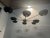 70s chandelier consisting of 8 domes that can be oriented individually Up to 250V (Europe/UK Standard).The wiring of this...