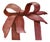 Red Ribbon Bow Paper Placemats - 16.8 Inch X 16.8 Inch - Pack of 12 For Sale