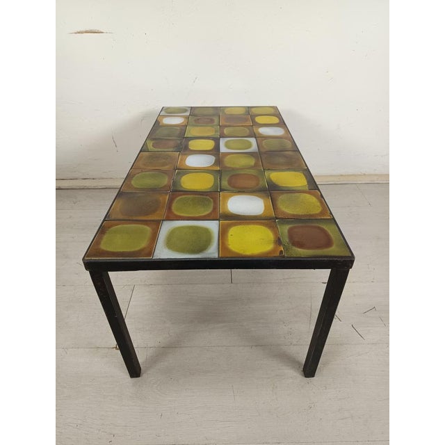 1970s Ceramic Planet Coffee Table by Roger Capron, 1970s For Sale - Image 5 of 18
