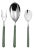 Mepra Fantasia 3-Piece Serving Set, Green For Sale