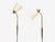 Wood Swedish Modern, Standing Lamps, Teak, Brass, Sweden, 1940s For Sale - Image 7 of 13
