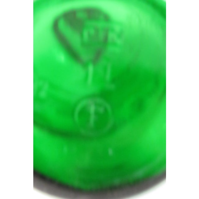 Brennspiritbus Green Glass Bottle German Spirits With Swing Top Closure 4716b For Sale In Miami - Image 6 of 14