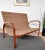 Mid-Century Italian Wood and Cord Woven Rope Bench, 1960s For Sale - Image 3 of 8