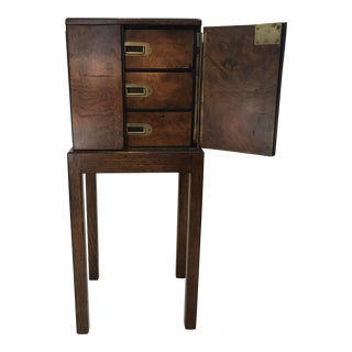 Late 1800s Biedermeier Campaign Chest For Sale