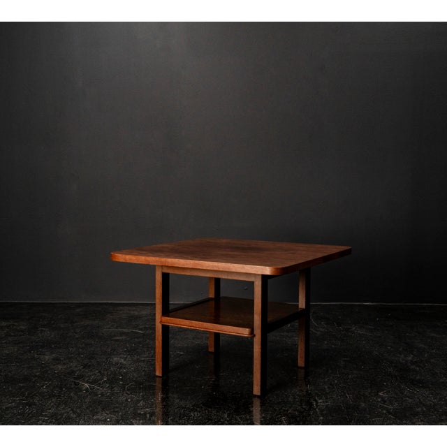 Art Deco Table in Walnut by Bruno Paul for Veb Deutsche Werkstätten Hellerau, 1930s For Sale - Image 6 of 18