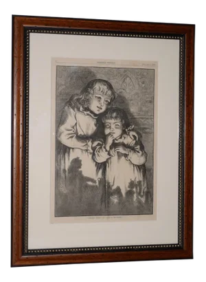 Thomas Nast "A Christmas Sketch" for Harpers Weekly C.1878