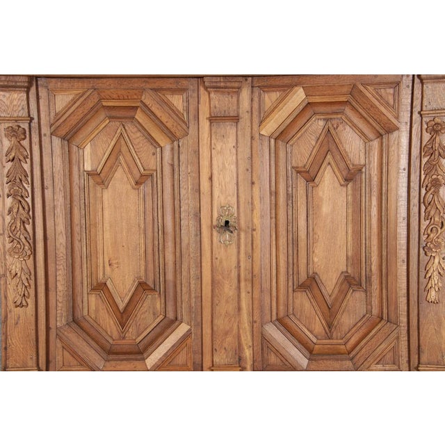 Antique Baroque Cabinet in Oak, 1700 For Sale - Image 11 of 18