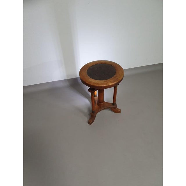 Brown Antique Regency Piano Stool For Sale - Image 8 of 12