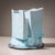 Ceramic Ice-Blue Vase "Kayho" (Jap. 華俑 Luxuriant Pottery Palace) by Ceramic Artist Masamichi Yoshikawa, 21st Century For Sale - Image 7 of 13