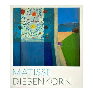 " Matisse / Diebenkorn " First Edition Henri Matisse & Richard Diebenkorn Lithograph Print Hardcover Exhibition Art Book For Sale