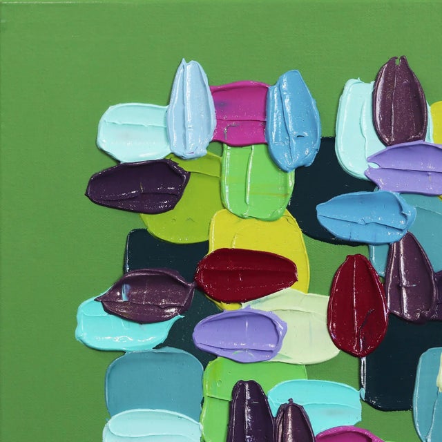 Impasto-painted strokes of bright colors are the framework of artist Shiri Phillips’ abstract artworks. Her paintings are...