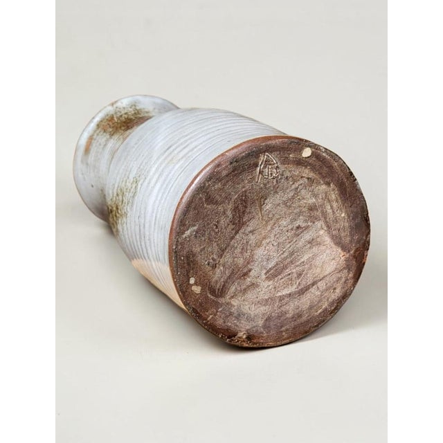 Stoneware Vase by Chantal and Robert Thierry, 1970s For Sale - Image 6 of 10