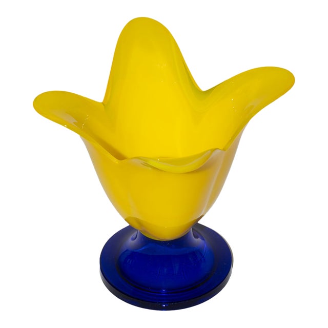 Studio Nova Art Glass Lily Vase, Portugal For Sale