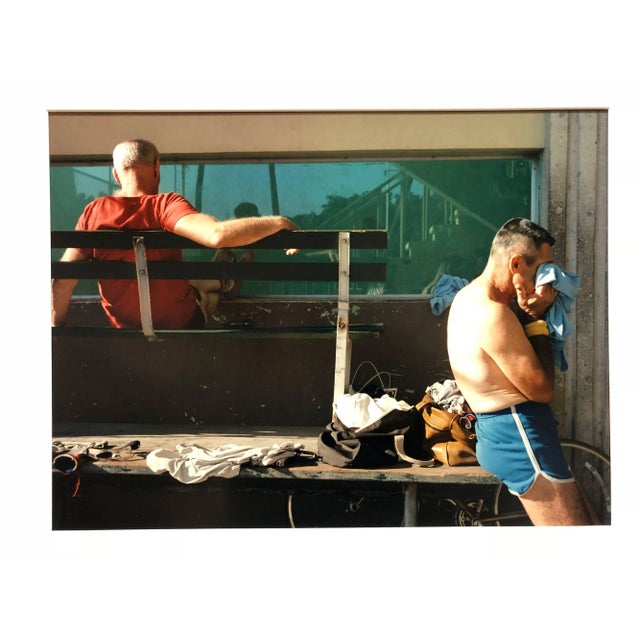 Jerome Liebling, Vintage Signed Color Photograph Handball Players 1983 Miami Beach Florida, 1983 For Sale - Image 9 of 9