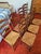 Vintage Tell City Chair Company Rush-Seat Dining Chairs Set of 7 For Sale - Image 4 of 16