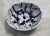 Blue and White Ceramic Bowl Made on the Wheel in the style of Jackson Pollock Perfect to store your jewelry or to use as a...