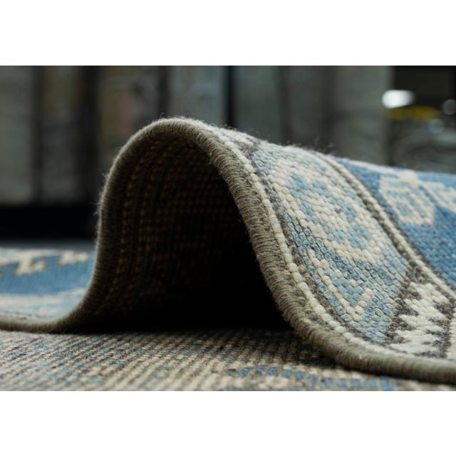 Textile Turkish Vintage Anatolian Rug 4'1" x 6'4" #17948 For Sale - Image 7 of 8