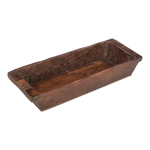Vintage Extra Large Farmhouse Solid Wood Trough Centerpiece Tray Planter Box