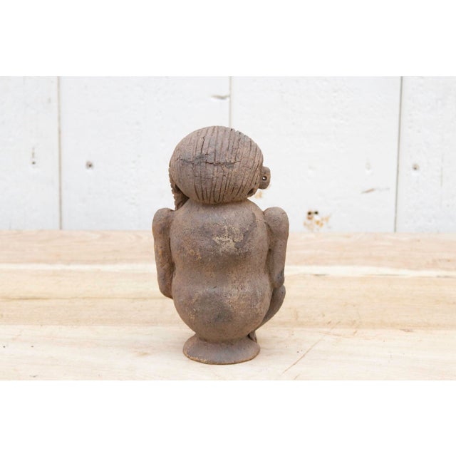 Pre-Columbian Style Clay Figure For Sale In Los Angeles - Image 6 of 8