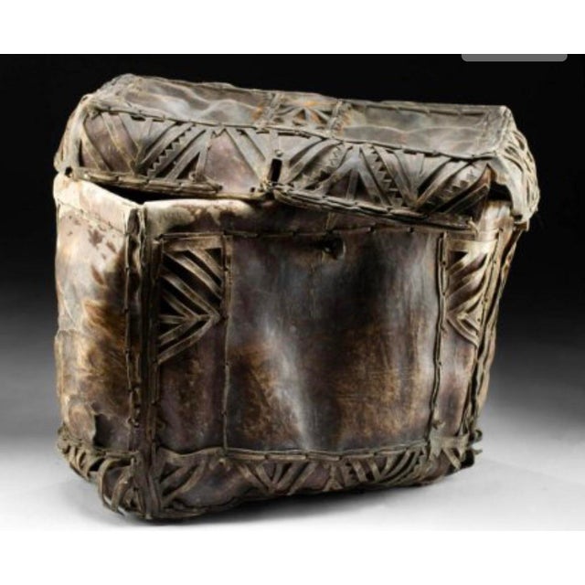 Early 19th C. Spanish Colonial Petaca For Sale - Image 4 of 5