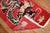 Folk Art Zabihi Collection Red Dragon Vintage Tibetan Rug - 3' x 5'7" For Sale - Image 3 of 8