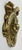 Brass Floral Ribbon Door or Wall Embellishment For Sale - Image 4 of 7