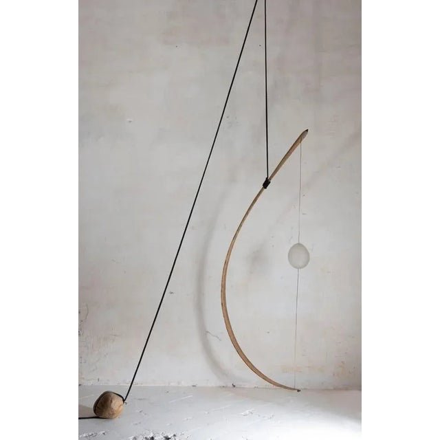 Astrolabe unique sculpted lighting by je´ro^me pereira dimensions: 180 x 150 x 20 cm. Edition: unique. Title: "astrolabe"...