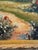 Italian Coastal Scene Oil on Canvas For Sale - Image 4 of 6
