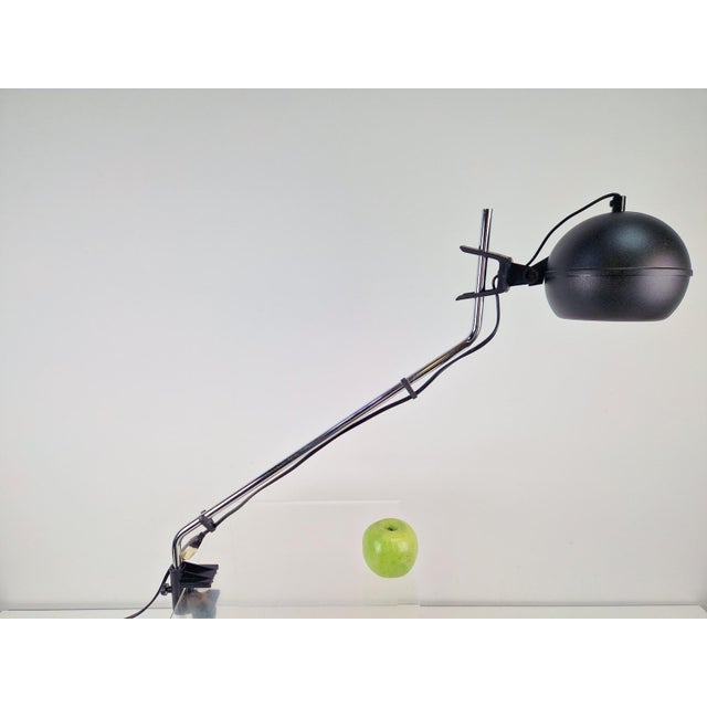 Vintage Space Age Clamp Desk Lamp, 1970s For Sale - Image 6 of 10