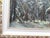 Framed Winter Forest Landscape Original Painting Vintage Style by Valeriya Serova For Sale - Image 6 of 10