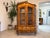 Baroque Style Display Cabinet in Inlaid Walnut Wood, 1980s For Sale - Image 11 of 11