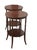 1970s Pair Tiered Faux Bamboo Side Tables For Sale - Image 4 of 13