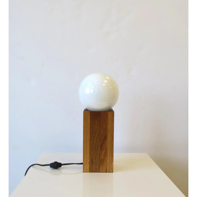 Tan Modern Desk or Table Light Lamp, ca. 1970s For Sale - Image 8 of 13
