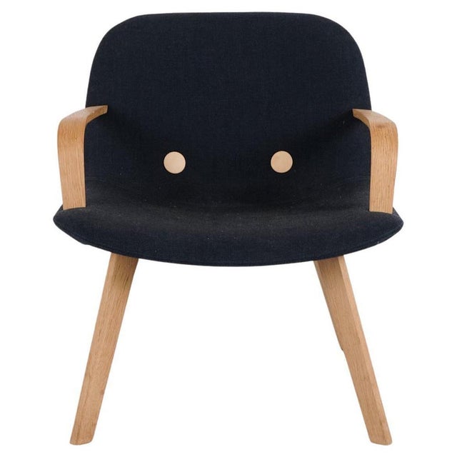 Vintage Danish Model EJ 3 Lounge Chair in Oak by Erik Jørgensen, 1990s For Sale - Image 10 of 10