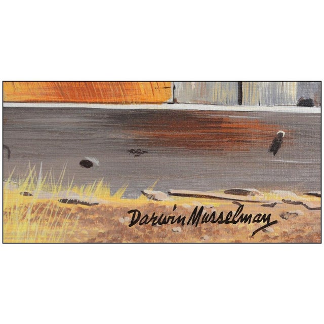Darwin Musselman Late 20th Century Rustic Refuge, Darwin Musselman For Sale - Image 4 of 6