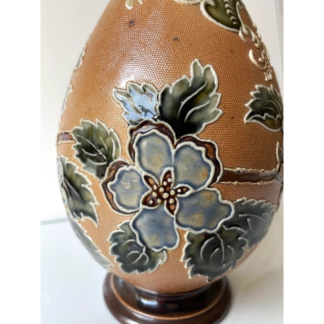 Royal Doulton Art Union of London Floral Vase For Sale In Buffalo - Image 6 of 9