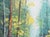 Impressionist Original Oil Landscape, a Stream in the Pine Forest For Sale - Image 3 of 5