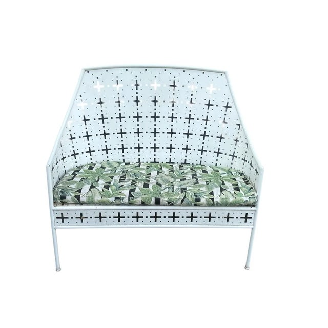 Gothic 1940s Metal Bench For Sale - Image 3 of 5